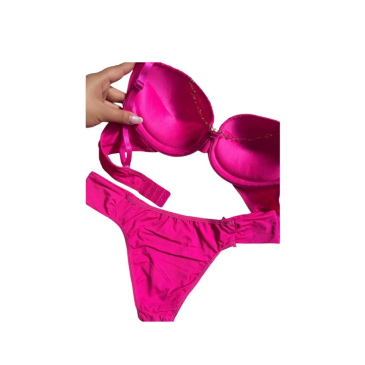 ست سوتین شورت هارنس دار نگینی اسفنجی